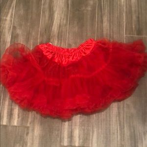 Red tutu